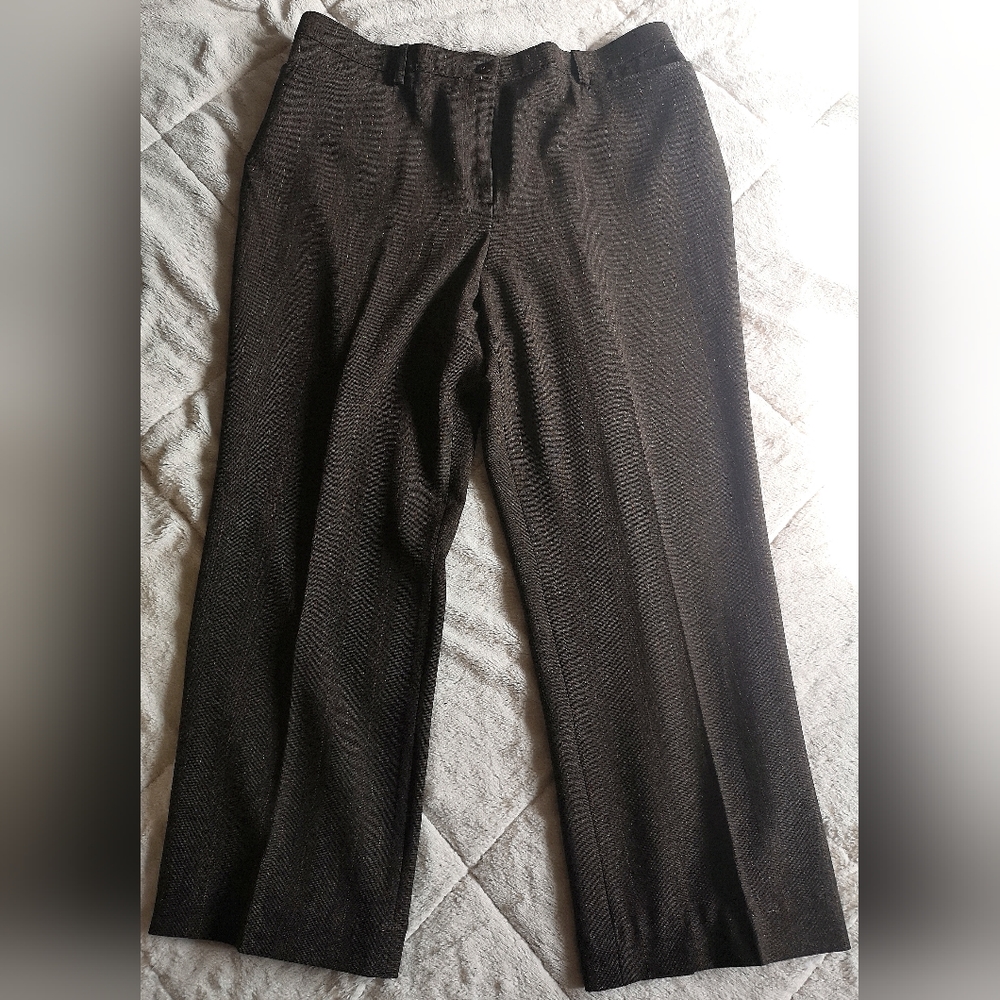 Haggar pants with shiny multicolored stripes. Size 16p